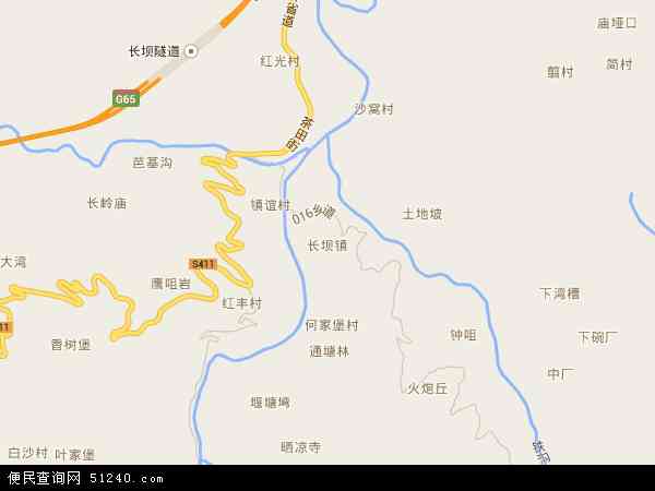 长坝镇地图 - 长坝镇电子地图 - 长坝镇高清地图 - 2024年长坝镇地图