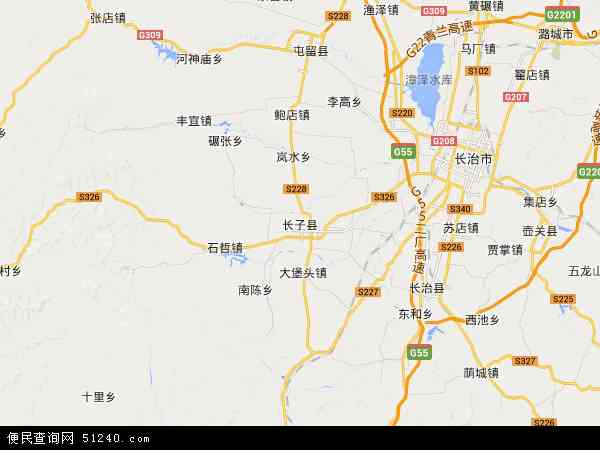 长子县地图 - 长子县电子地图 - 长子县高清地图 - 2024年长子县地图