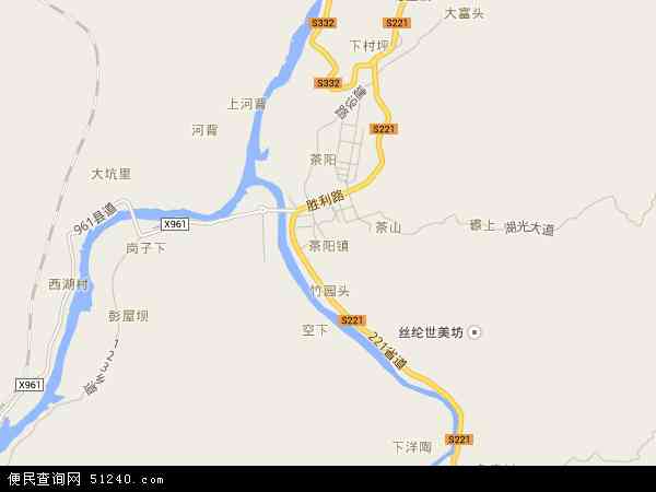 茶阳镇地图 - 茶阳镇电子地图 - 茶阳镇高清地图 - 2024年茶阳镇地图