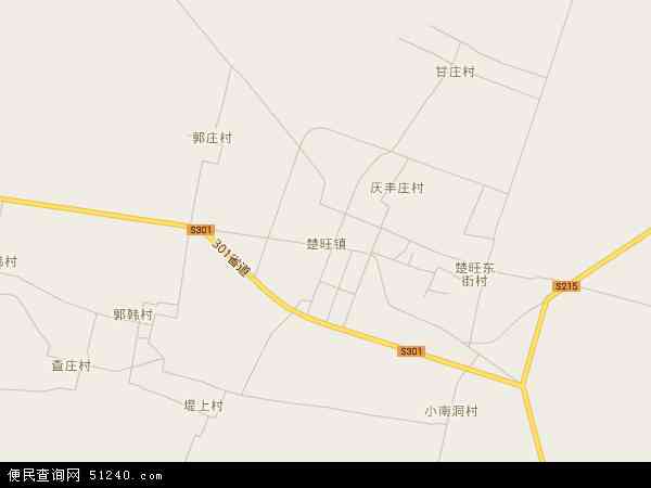 楚旺镇地图 - 楚旺镇电子地图 - 楚旺镇高清地图 - 2024年楚旺镇地图