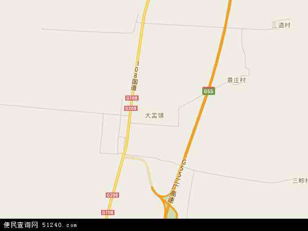 阳曲县大盂镇地图图片
