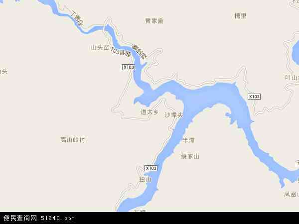 道太乡地图 - 道太乡电子地图 - 道太乡高清地图 - 2024年道太乡地图