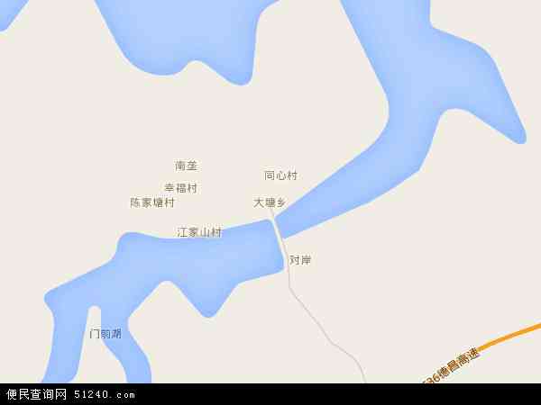 大塘乡地图 - 大塘乡电子地图 - 大塘乡高清地图 - 2024年大塘乡地图