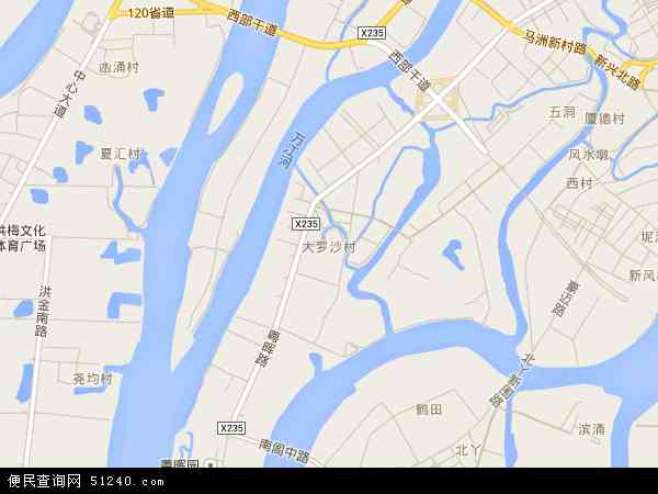 大罗沙村地图 - 大罗沙村电子地图 - 大罗沙村高清地图 - 2026年大罗沙村地图