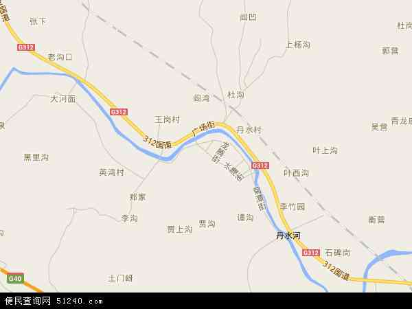 丹水镇地图 - 丹水镇电子地图 - 丹水镇高清地图 - 2024年丹水镇地图