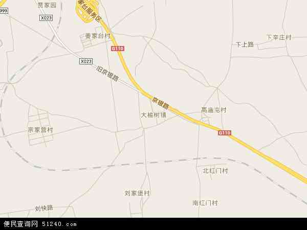 公主岭市大榆树镇地图图片