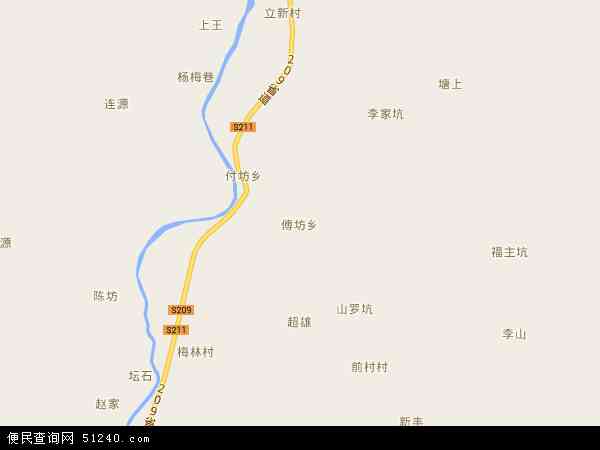 傅坊乡地图 - 傅坊乡电子地图 - 傅坊乡高清地图 - 2024年傅坊乡地图