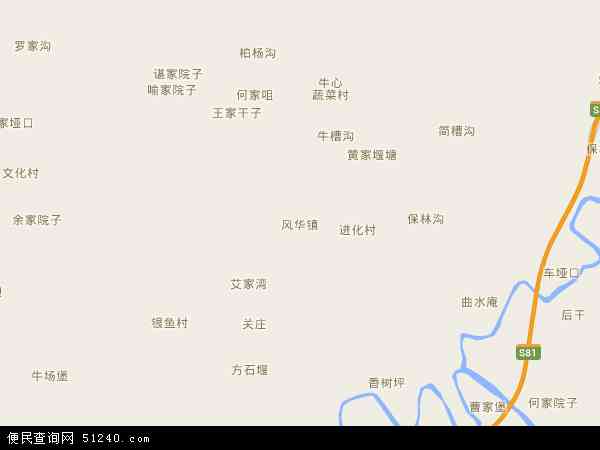 风华镇地图 - 风华镇电子地图 - 风华镇高清地图 - 2024年风华镇地图