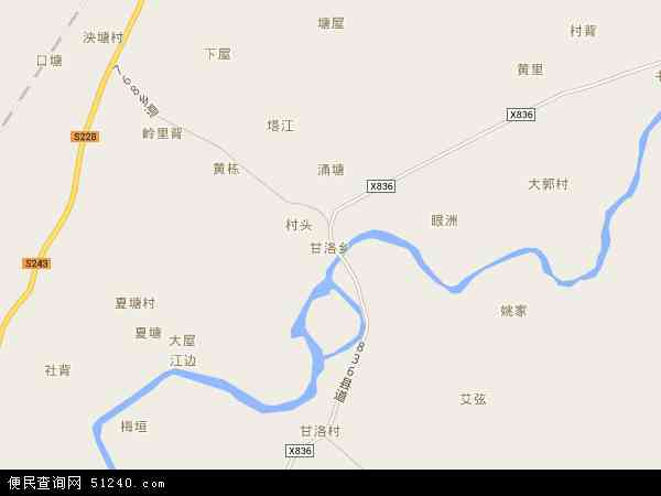 甘洛乡地图 - 甘洛乡电子地图 - 甘洛乡高清地图 - 2024年甘洛乡地图