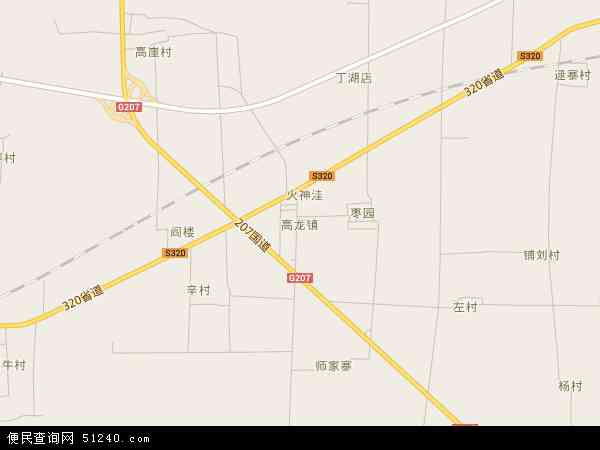 高龙镇地图 - 高龙镇电子地图 - 高龙镇高清地图 - 2024年高龙镇地图