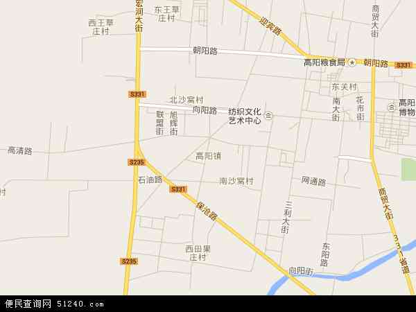 高阳镇地图 - 高阳镇电子地图 - 高阳镇高清地图 - 2024年高阳镇地图
