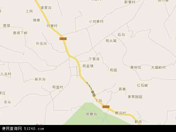 苟堂镇地图 - 苟堂镇电子地图 - 苟堂镇高清地图 - 2024年苟堂镇地图