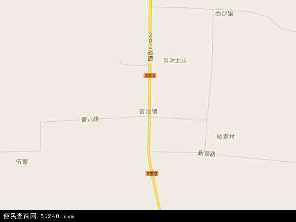 官池镇地图 