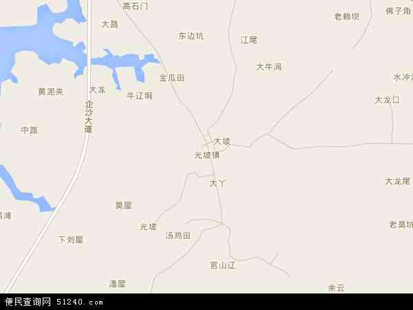 光坡镇地图 - 光坡镇电子地图 - 光坡镇高清地图 - 2024年光坡镇地图