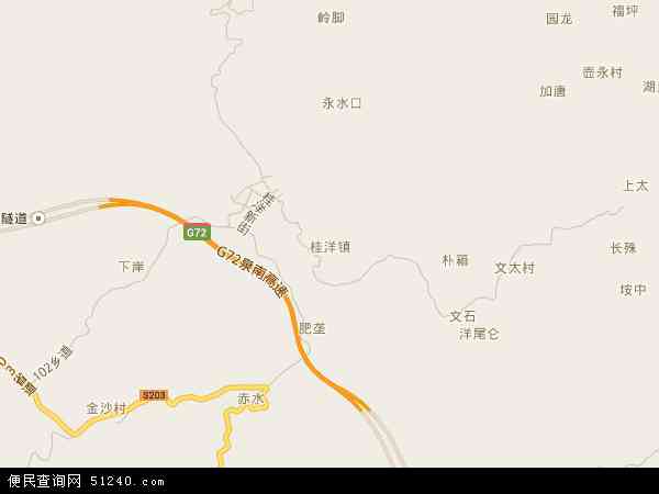 桂洋镇地图 - 桂洋镇电子地图 - 桂洋镇高清地图 - 2024年桂洋镇地图