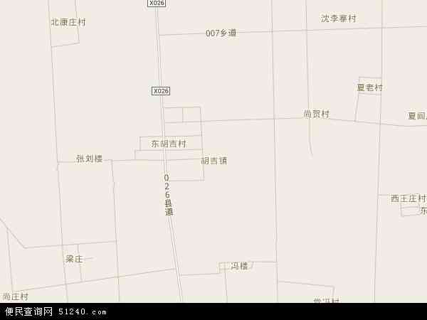 胡吉镇地图 - 胡吉镇电子地图 - 胡吉镇高清地图 - 2024年胡吉镇地图
