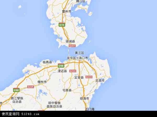 海南省地图 - 海南省电子地图 - 海南省高清地图 - 2022年海南省地图