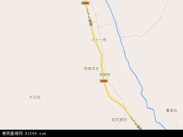 哈里哈乡地图 - 哈里哈乡电子地图 - 哈里哈乡高清地图 - 2025年哈里哈乡地图