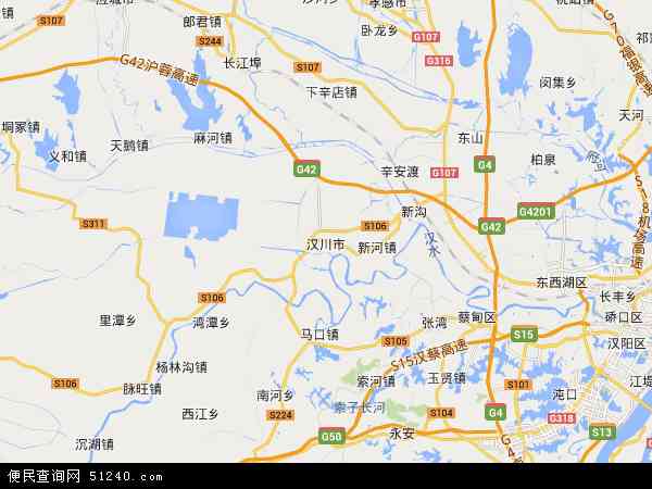 汉川市地图 - 汉川市电子地图 - 汉川市高清地图 - 2024年汉川市地图