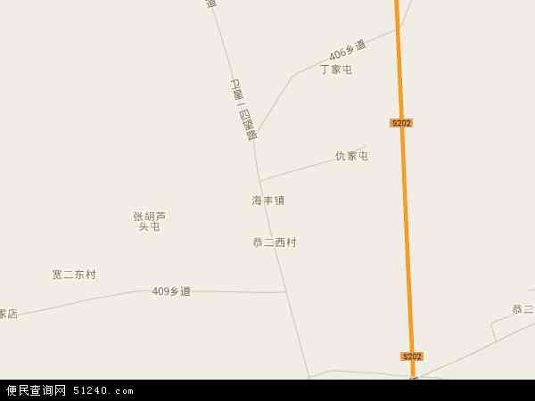 中国 黑龙江省 绥化市 望奎县 海丰镇海丰镇卫星地图 本站收录有:2021