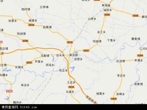 淮滨县县城地图图片