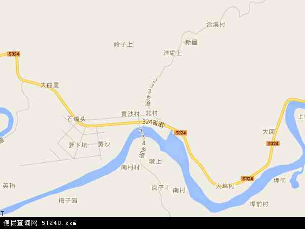 黄埠镇地图 