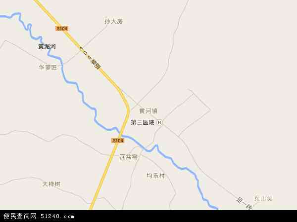 黄河镇地图 - 黄河镇电子地图 - 黄河镇高清地图 - 2024年黄河镇地图