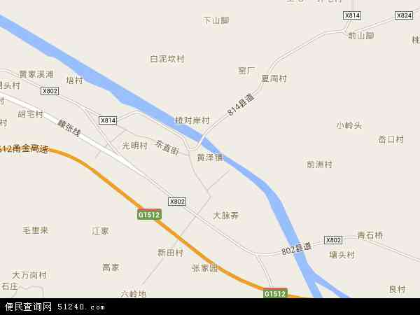 黄泽镇地图 - 黄泽镇电子地图 - 黄泽镇高清地图 - 2024年黄泽镇地图