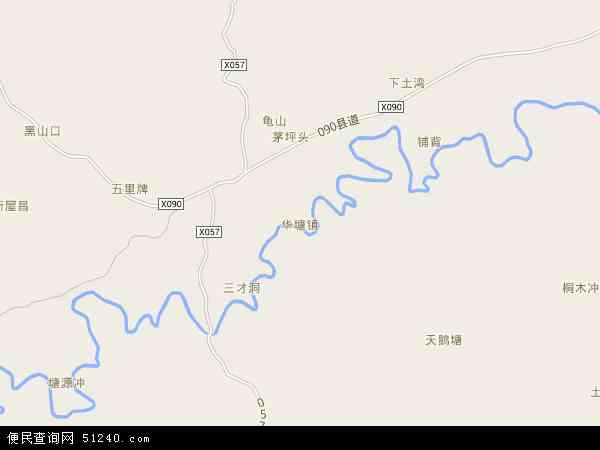 华塘镇地图 - 华塘镇电子地图 - 华塘镇高清地图 - 2024年华塘镇地图