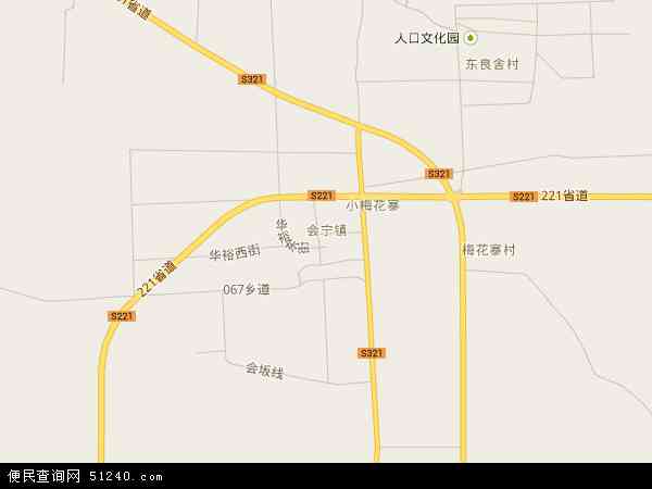 会宁县党岘乡地图图片