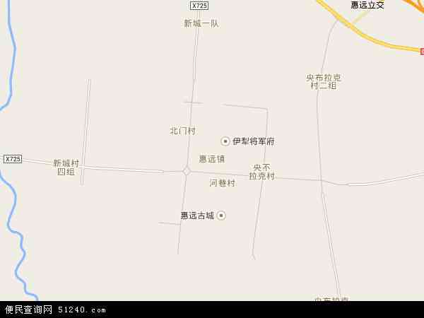 惠远镇地图 - 惠远镇电子地图 - 惠远镇高清地图 - 2024年惠远镇地图