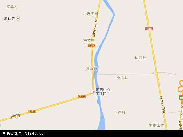 中国 山西省 晋城市 高平市 河西镇河西镇卫星地图 本站收录有:2021
