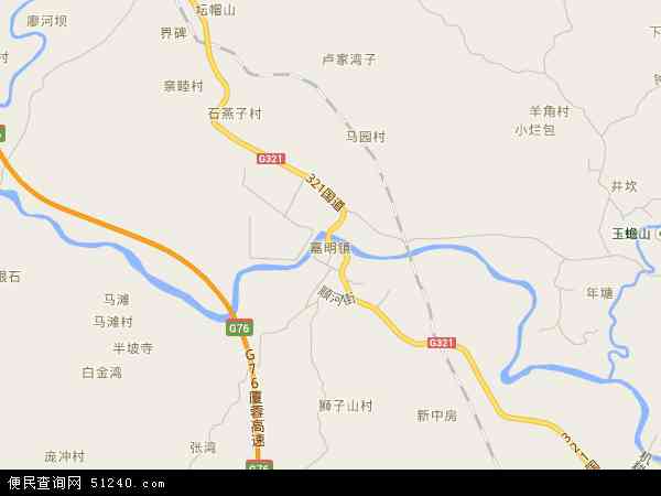 嘉明镇地图 - 嘉明镇电子地图 - 嘉明镇高清地图 - 2024年嘉明镇地图