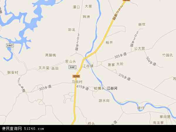 江谷镇地图 - 江谷镇电子地图 - 江谷镇高清地图 - 2024年江谷镇地图