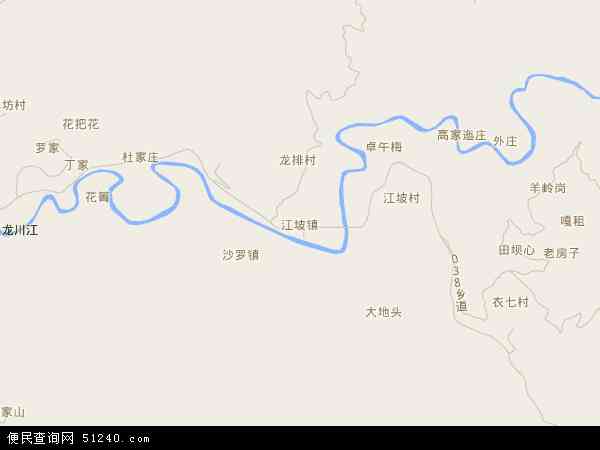 江坡镇地图 - 江坡镇电子地图 - 江坡镇高清地图 - 2024年江坡镇地图