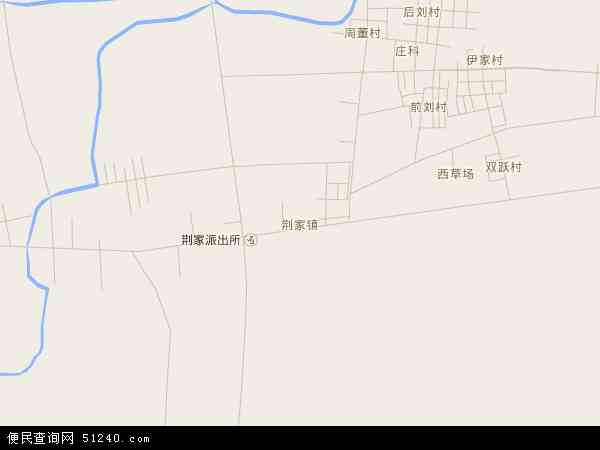 荆家镇地图 - 荆家镇电子地图 - 荆家镇高清地图 - 2024年荆家镇地图