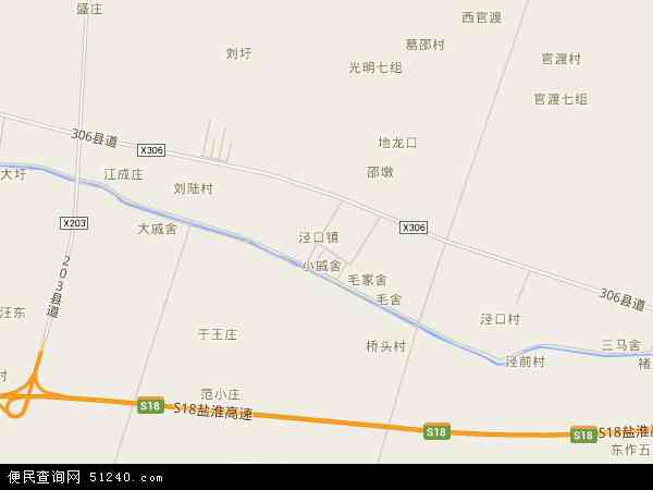 泾口镇地图 - 泾口镇电子地图 - 泾口镇高清地图 - 2024年泾口镇地图