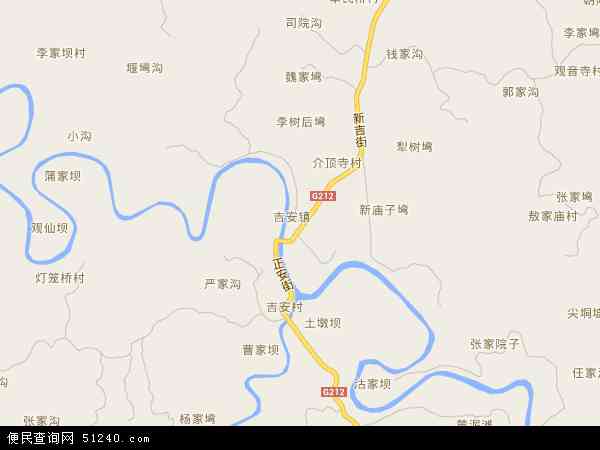 吉安镇地图 - 吉安镇电子地图 - 吉安镇高清地图 - 2024年吉安镇地图