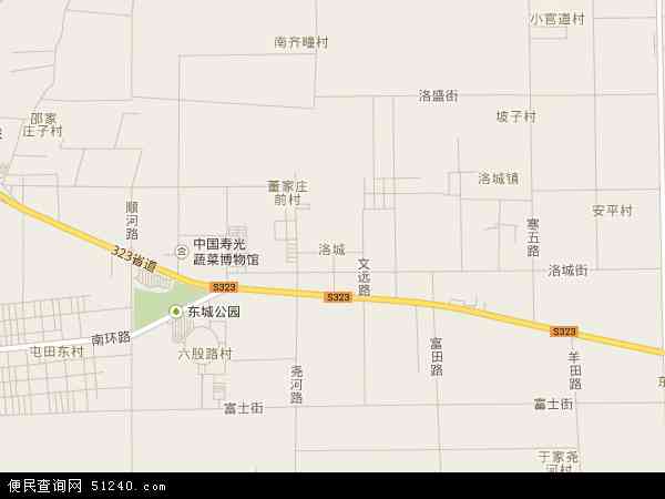 洛城地图 - 洛城电子地图 - 洛城高清地图 - 2024年洛城地图