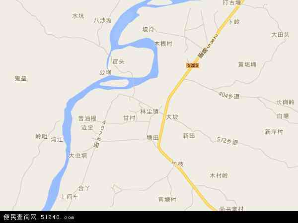  广东省 茂名市 化州市 林尘镇林尘镇地图 本站收录有:2021林