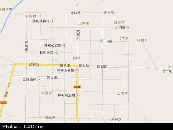 林甸县林甸镇地图图片