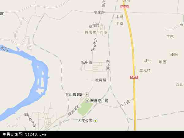 岭南镇地图 - 岭南镇电子地图 - 岭南镇高清地图 - 2024年岭南镇地图