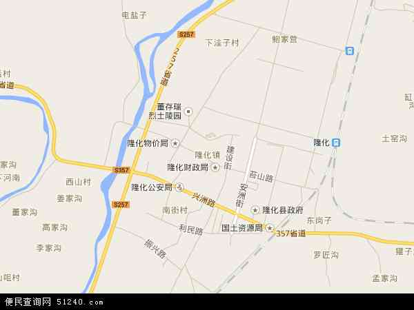 隆化镇地图图片