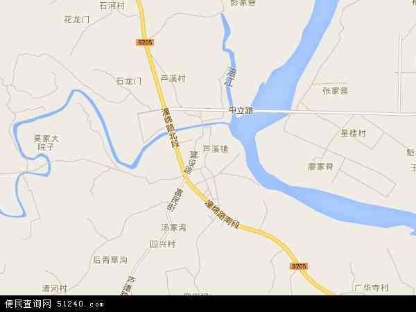 中国 四川省 绵阳市 三台县 芦溪镇芦溪镇卫星地图 本站收录有:2021