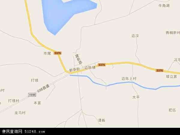 迈陈镇地图 - 迈陈镇电子地图 - 迈陈镇高清地图 - 2024年迈陈镇地图