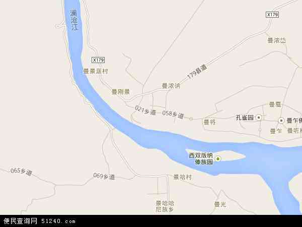 勐罕镇地图 - 勐罕镇电子地图 - 勐罕镇高清地图 - 2024年勐罕镇地图