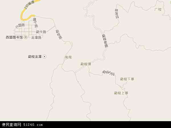 勐梭镇地图 - 勐梭镇电子地图 - 勐梭镇高清地图 - 2024年勐梭镇地图