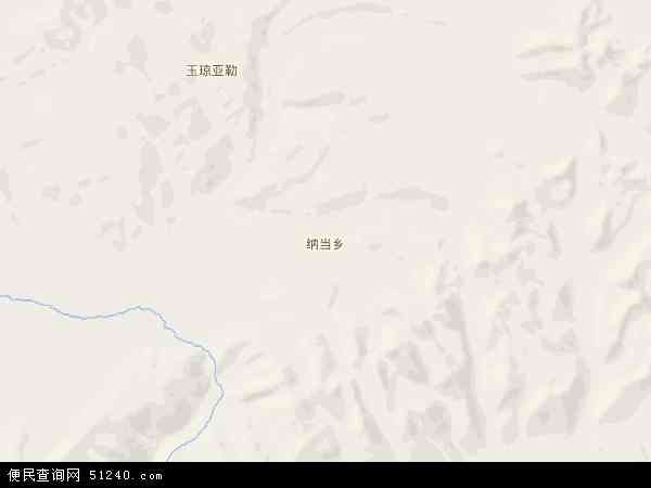 纳当乡地图 - 纳当乡电子地图 - 纳当乡高清地图 - 2026年纳当乡地图