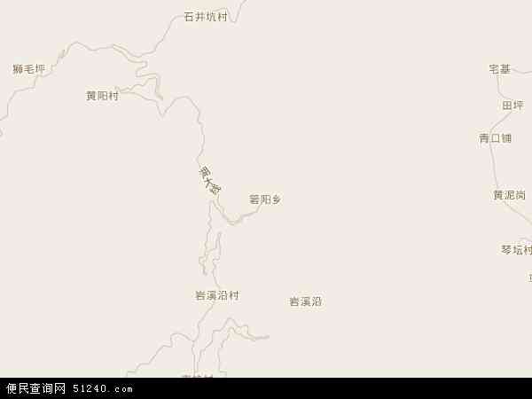 箬阳乡地图 - 箬阳乡电子地图 - 箬阳乡高清地图 - 2024年箬阳乡地图