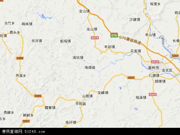 南靖县地图 - 南靖县电子地图 - 南靖县高清地图 - 2024年南靖县地图